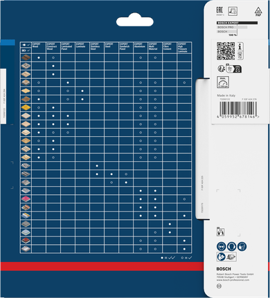 Lama per sega circolare in alluminio Bosch EXPERT 168 x 1,8/1,2 x 20 mm T52.