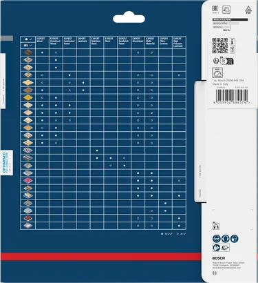 Lama per sega circolare Bosch EXPERT per pannelli laminati 210×30 mm.