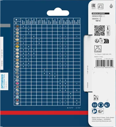 Lama per sega circolare a batteria Bosch EXPERT Wood 120 x 1,8/1,2 x 20 mm T24 confezione.