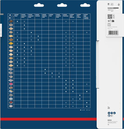 Lama per sega circolare Bosch EXPERT Wood 355×3/2,2×30 mm T60 confezione.