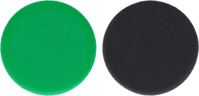 Set di spugne lucidanti Bosch 77 mm Finish/Cut duo.