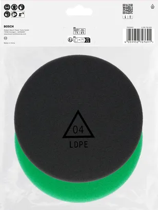 Set di spugne lucidanti Bosch 125 mm 2 pezzi.