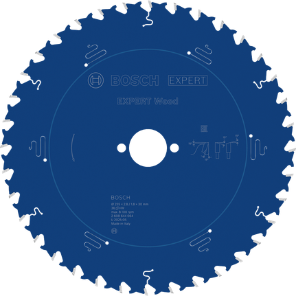 Lama per sega circolare Bosch EXPERT Wood, 235 mm, 36 denti.