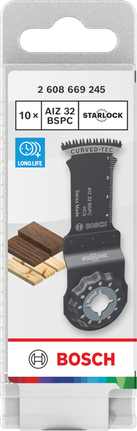 Lama per taglio legno Bosch AIZ 32 BSPC 10× 32×50mm.