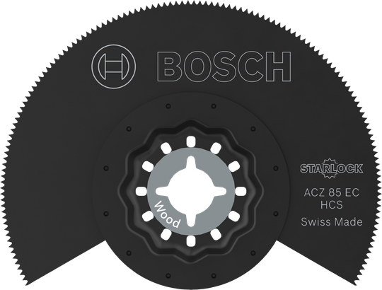 Lama per taglio legno Bosch ACZ 85 EC Starlock, 85 mm.