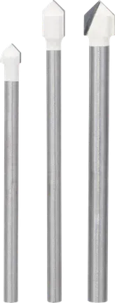 Set di punte per trapano in ceramica morbida Bosch CYL-9, 3 pezzi.