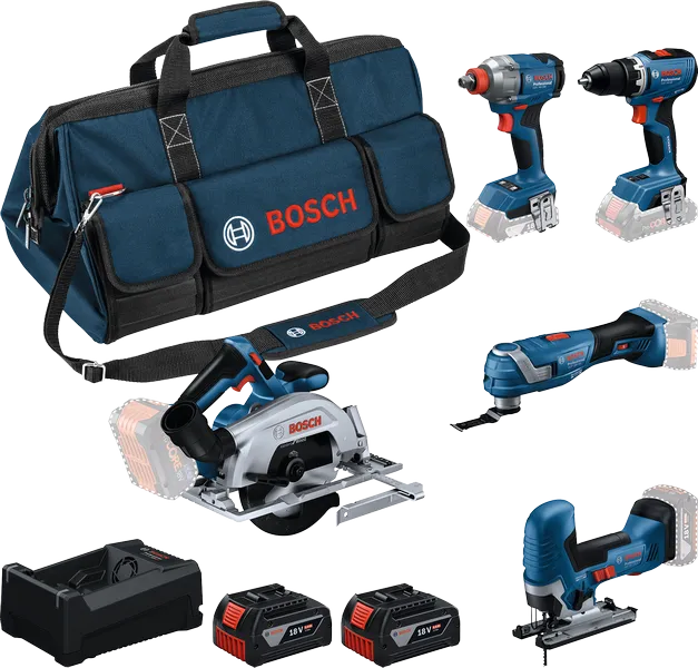 Set di utensili elettrici a batteria Bosch .