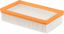 Filtro a pieghe piatte in PTFE Bosch per l'aspirazione della polvere.