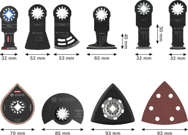 Set i-Boxx All-in-One Bosch con selezione di 33 accessori.