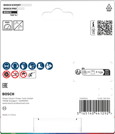 Disco da taglio ceramico Bosch 115 x 7 mm per smerigliatrici angolari.