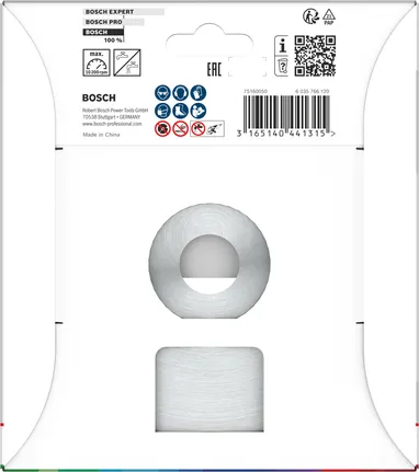 Disco da taglio ceramico Bosch 150 x 7 mm per tagli precisi.