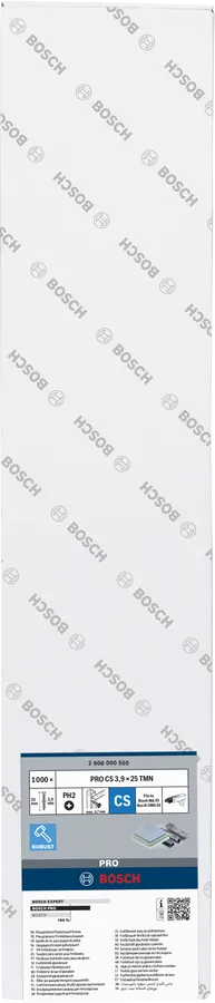 Viti nastrate passo fine PRO CS 3.9