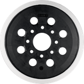 Platorello abrasivo Bosch PRO medio, 125 mm, con 8 fori.