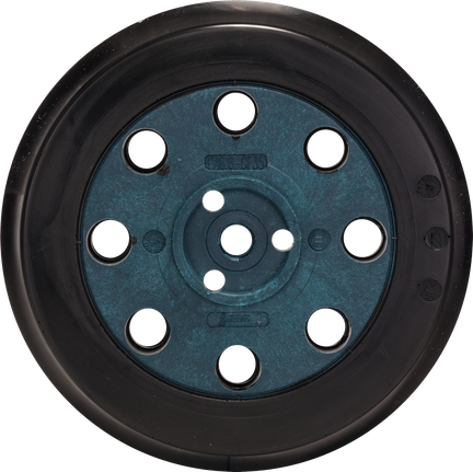 Platorello abrasivo Bosch duro da 125 mm con 8 fori.