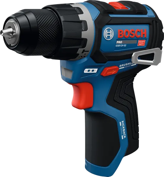 Trapano avvitatore a batteria Bosch GSB 12V-32 con motore brushless.