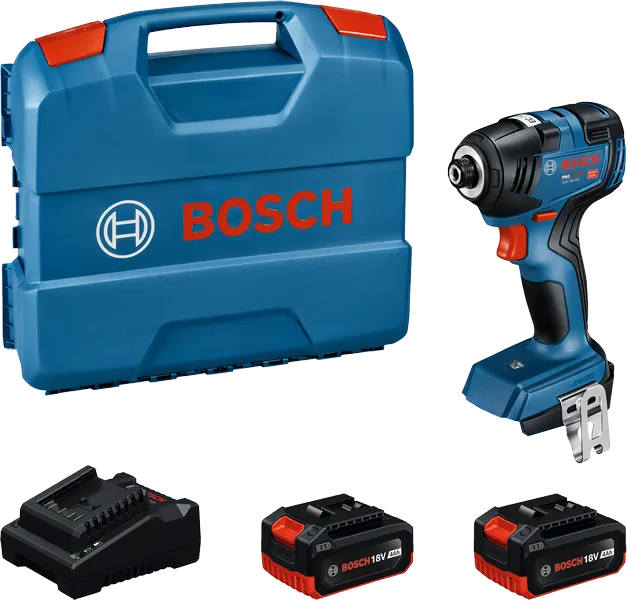 Set avvitatore a impulsi a batteria Bosch GDR 18V-200.