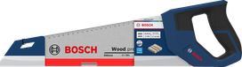 Sega a mano Bosch 400 mm 11 TPI SK5 acciaio per legno.
