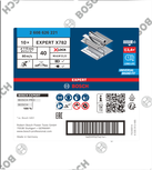 Disco lamellare Bosch EXPERT X782 da 115 mm, attacco G40 X-Lock, per metallo.