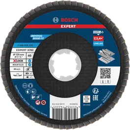 Disco lamellare Bosch EXPERT X782 da 125 mm G40 X-LOCK.