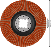 Disco lamellare Bosch EXPERT X782 da 125 mm G60 X-LOCK.