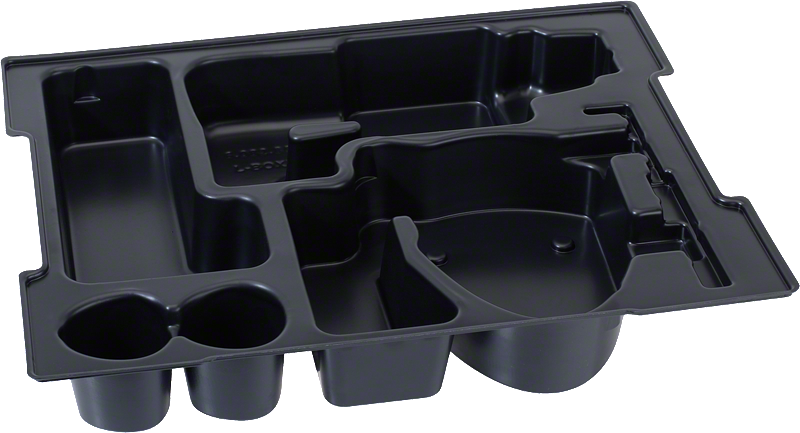 Inserto per valigetta portautensili Bosch per organizzare gli accessori.