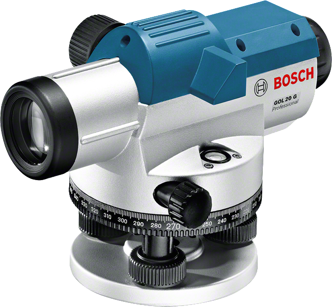 Livella ottica Bosch GOL 20 G con ingrandimento 20x.