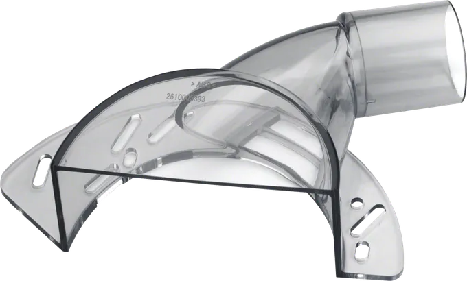 Guida di taglio Bosch con aspirazione della polvere per bordi.