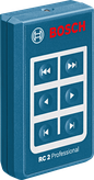 Telecomando Bosch RC 2 per strumenti di livellamento laser.