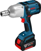 Llave de impacto a batería Bosch GDS 18 V-LI HT, par de 650 Nm.