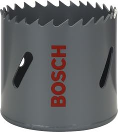 Sierra de corona bimetálica Bosch HSS de 56 mm para adaptadores estándar.