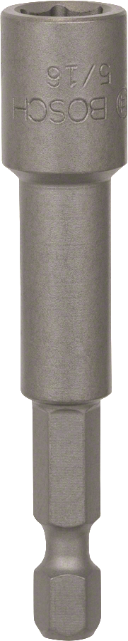 Llave de tuercas Bosch de 5/16 de pulgada con vástago hexagonal de 1/4 de pulgada.
