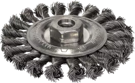 Cepillo circular de alambre Heavy for Metal, alambre trenzado
