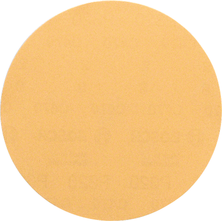 Disco de lijado Bosch para lijadoras orbitales aleatorias.