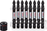 Juego de puntas de destornillador Bosch Impact Control, 9 piezas.