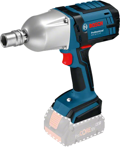 Llave de impacto inalámbrica Bosch GDS 18V-LI HT.