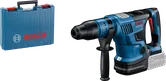 Martillo perforador Bosch GBH 18V-36 C con maletín de transporte.