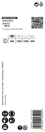 Sierra de corona para materiales de construcción Bosch EXPERT 22 x 60 mm.