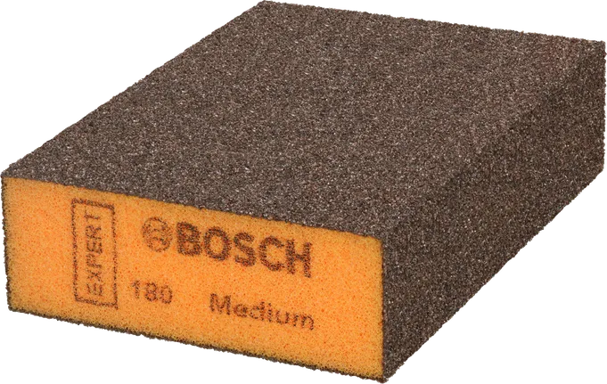 Bloque de lijado estándar Bosch EXPERT S471 de grado medio.