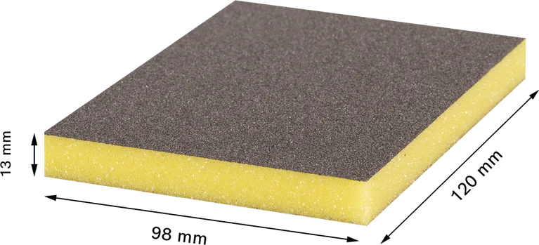 Almohadilla de lijado fino Bosch EXPERT S473, 98 x 120 x 13 mm.