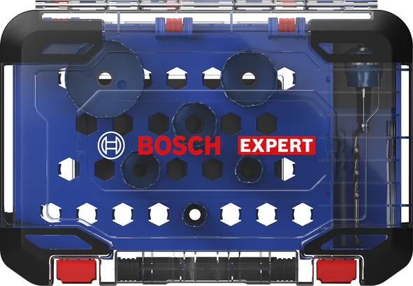 Juego de sierras de corona Bosch EXPERT Multi Material 22–68 mm.