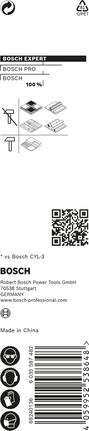 Broca Bosch EXPERT HEX-9 MultiConstruction 5 x 50 x 100 mm.