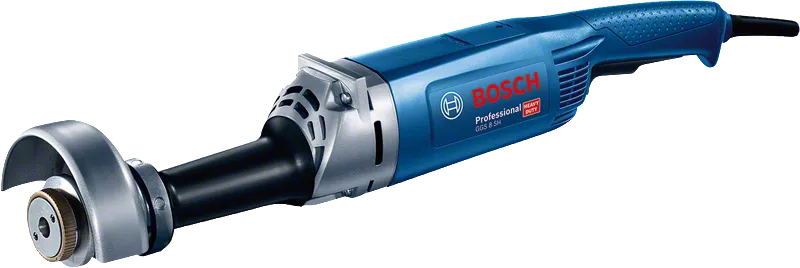 Amoladora recta Bosch GGS 8 SH con husillo largo.