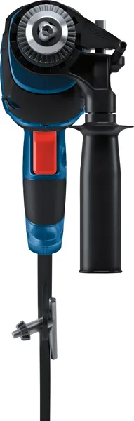 Taladro de impacto Bosch GSB 16RE con empuñadura auxiliar.