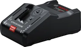 Cargador de batería Bosch GAL 18V-160 C con boost de potencia.