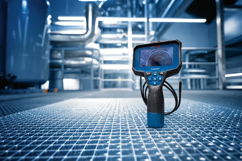 Dispositivo de cámara de inspección industrial.