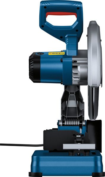 Vista lateral de la sierra de corte de metal Bosch GCO 230.