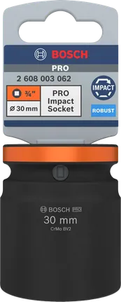 Vaso de impacto Bosch PRO de 3/4″ y 30 mm.