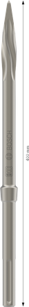 Cincel puntiagudo Bosch PRO SDS max-5C 400 mm para demolición.