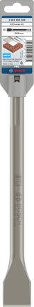 Cincel plano Bosch SDS max-4C 25×280 mm.
