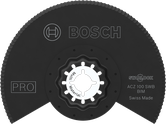 Hoja multiherramienta Bosch PRO ACZ 100 SWB, diámetro 100 mm.